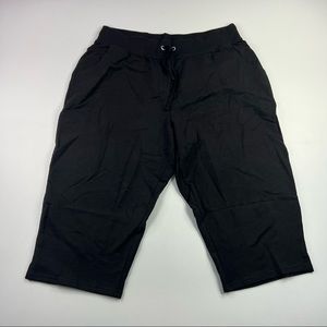 Hanes Womens 18W 20W 2X French Terry Capris Just My Size New